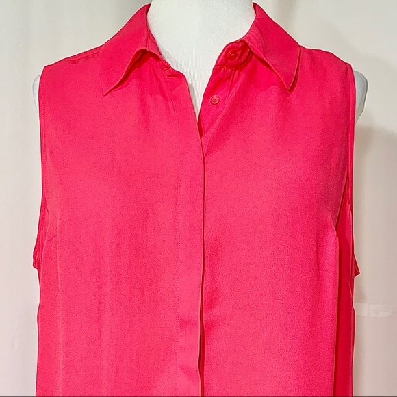 SOLD-NWT Lane Bryant Sleeveless Buttondown Blouse - Picture 2 of 7